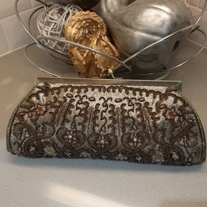 Carlo Fellini beaded nite bag